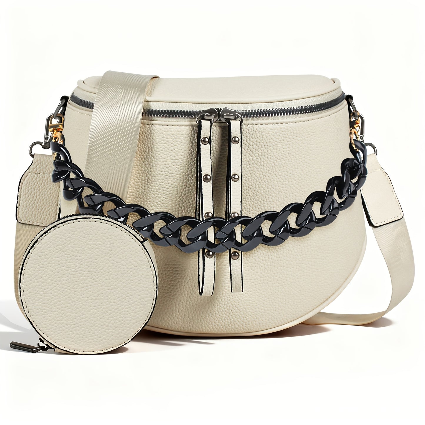 Women's Wallet – for Travel & Everyday Use, Chain Strap Set Adjustable Detachable | Bag Vero – detail view 42