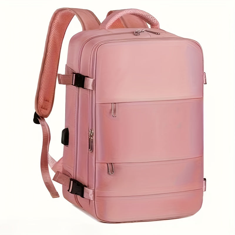 CuteCity Travel Backpack, Unisex Large Capacity Casual Backpack, Stylish And Versatile Multi Compartment Laptop Bag, Men's Business Travel Backpack, Outdoor Portable Multifunctional Multi Pocket Office Commuting Backpack