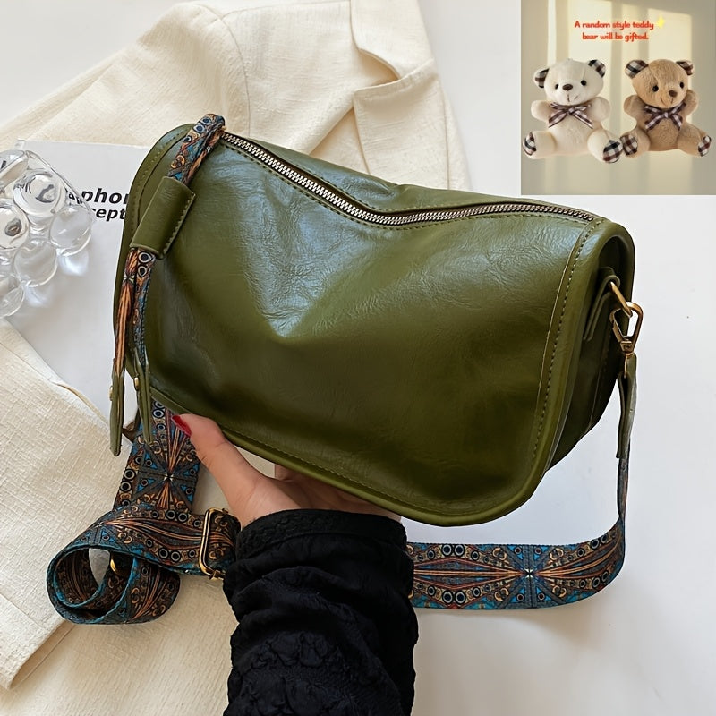 Crossbody Bag for Women – Large Capacity, Boho Ethnic Graphic Pattern Wide | Bag Vero – detail view 23