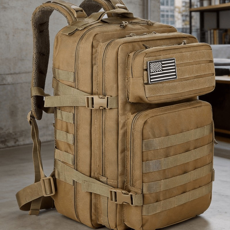 Spacious 11.62gal Hiking Backpack for Both Men And Women - Versatile Travel And Camping Bag