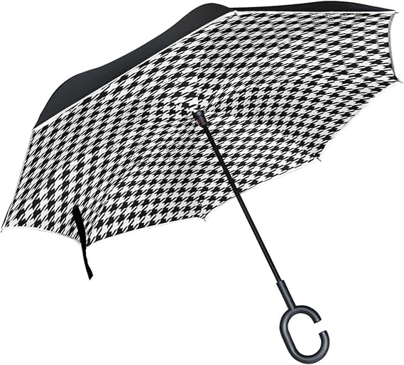Vivicreate Classic C Shaped Handle with Easy Grip - Windproof, Rainproof and Durable Canopy Design – Versatile Travel, Perfect for Rainy Days