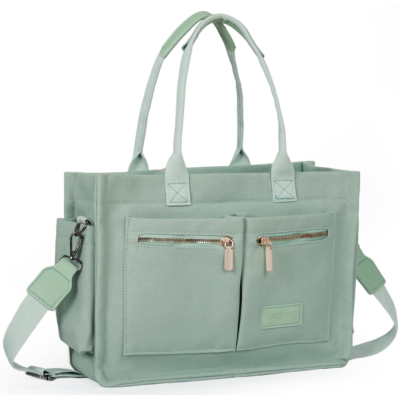 Chic Women's Convertible Tote - Laptop-Ready Crossbody/ Shoulder Bag with Smart Storage for Modern Living
