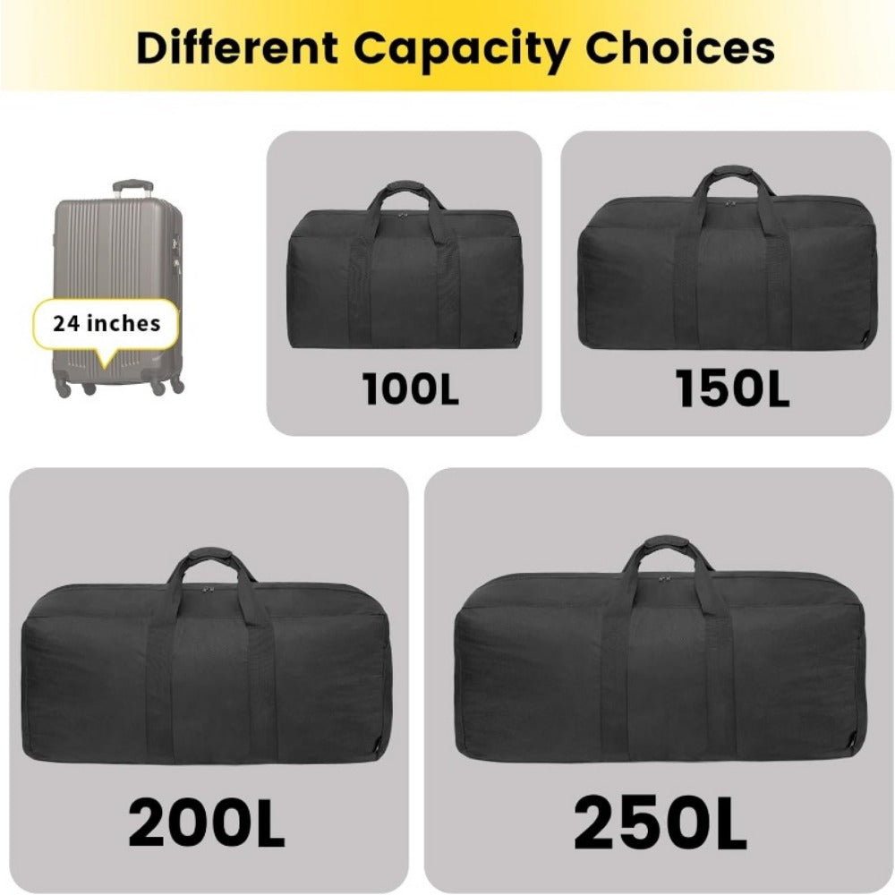 Carry On Luggage – 100L, Foldable, for Travel – detail view 7