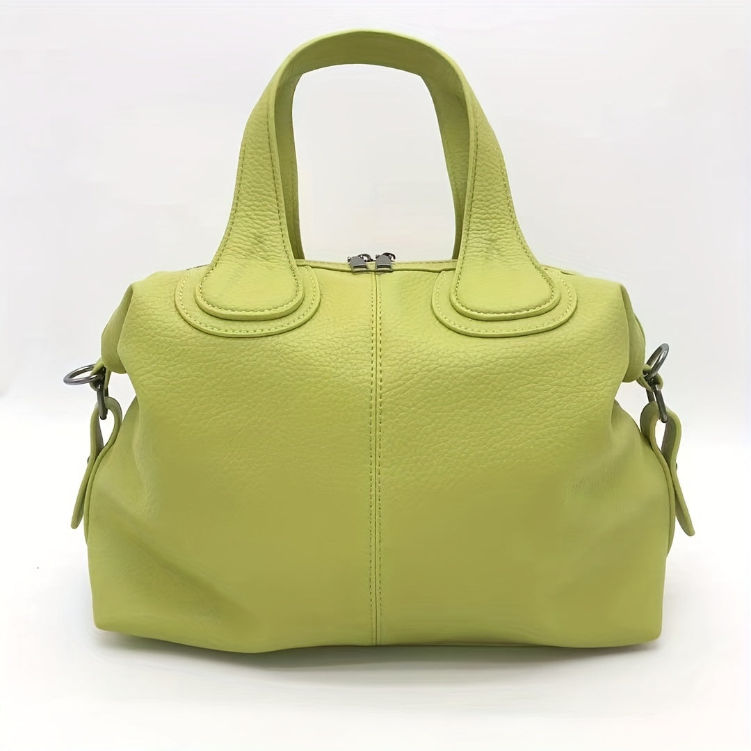 Large Lady Handbag, Large Lady Shoulder Bag, Large Purses for Women, Soft Comfy Solid Color PU Tote Shoulder Bag, All-Match Women's Daily Use Commuter Bags, Womens Handbags, Easter Gifts, Gifts for Mothe, Travel, Cheap