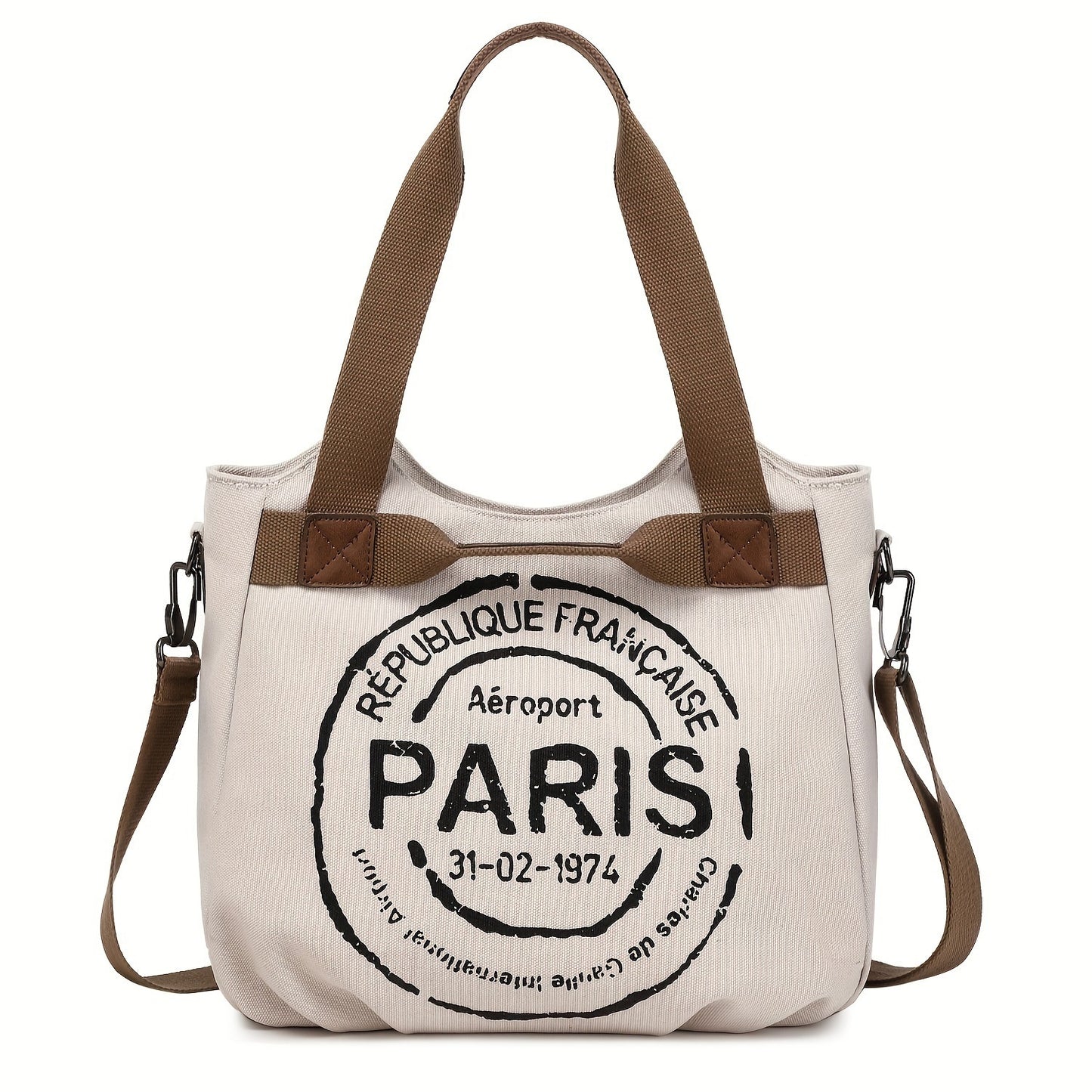 Women's Tote Bag with Zipper - Commuter, Office Crossbody Bag, High Quality Laptop Tote, Work Handbag