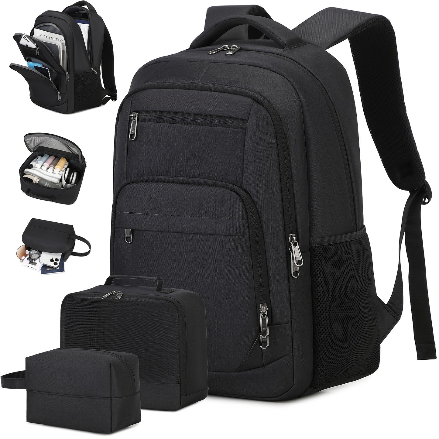 Laptop Backpack – 15 Inch, for Travel & Work – detail view 2