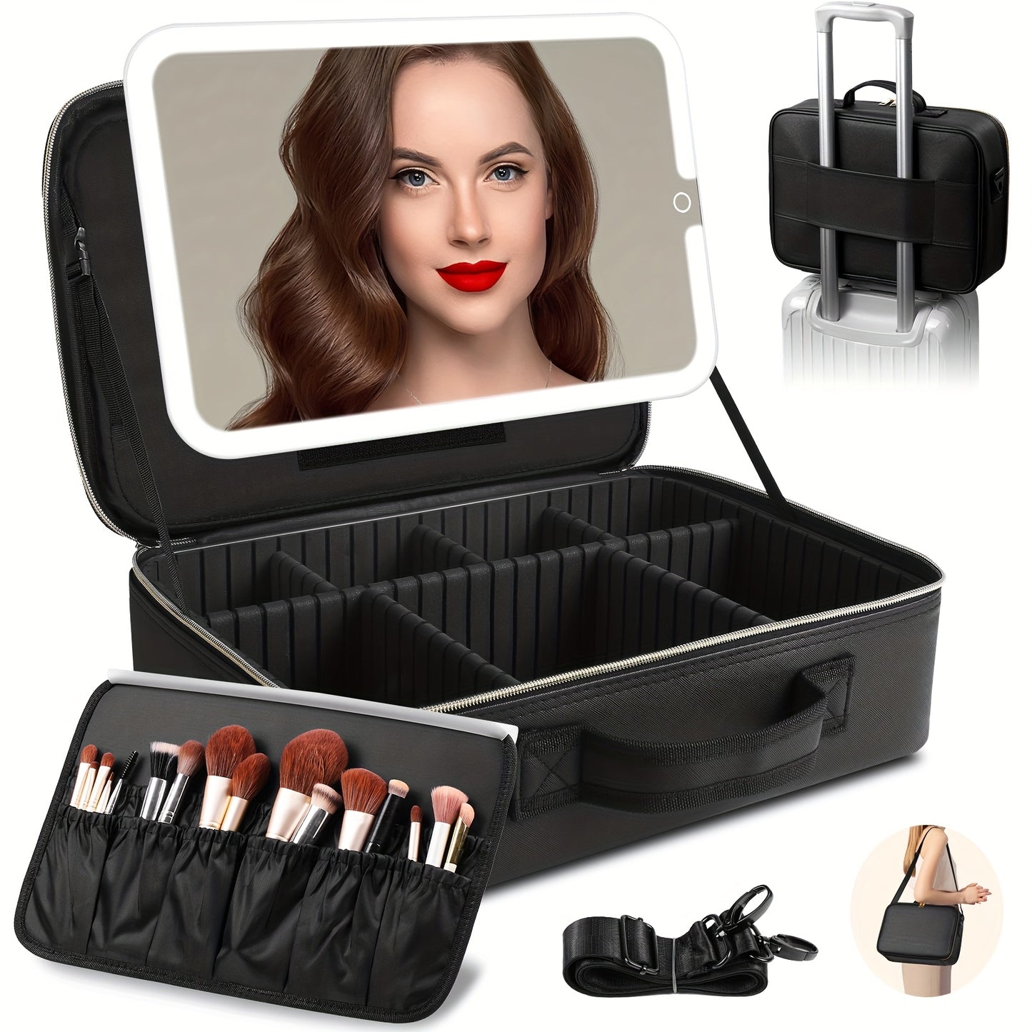 Travel Makeup Bag – 3-Color, for Travel – detail view 24
