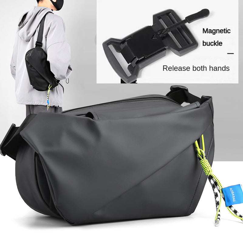 Men's Crossbody Bag – Nylon, Large Capacity, for Everyday Use – detail view 2