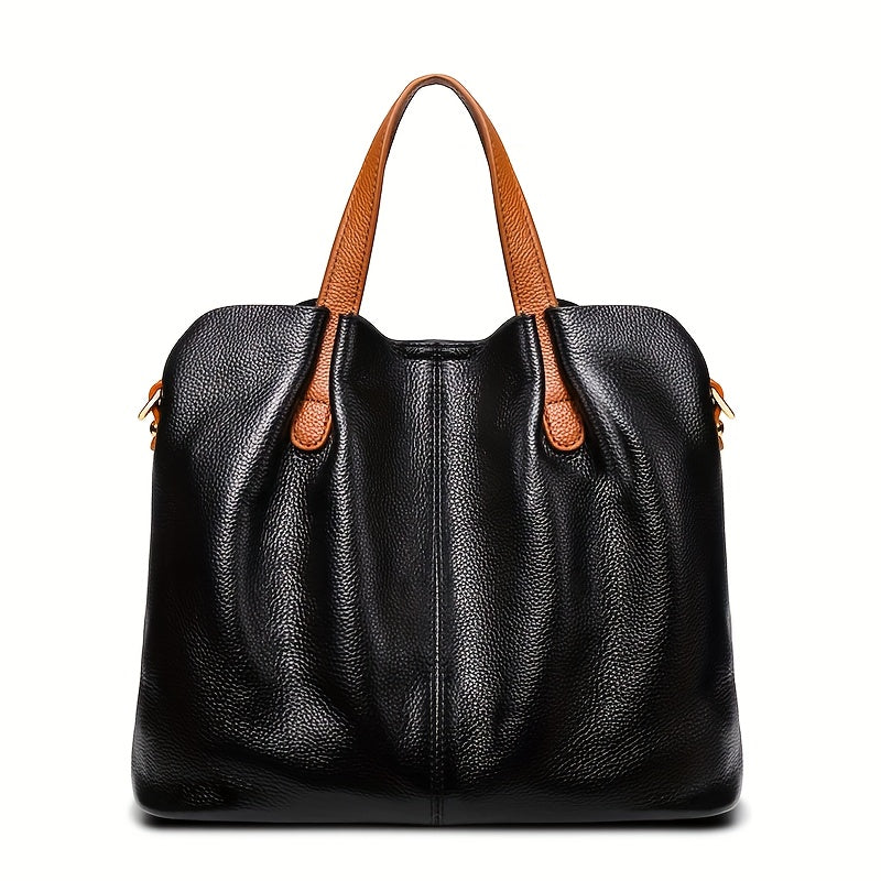 Crossbody Bag for Women – Genuine Leather, Large Capacity, for Travel & Work – detail view 4