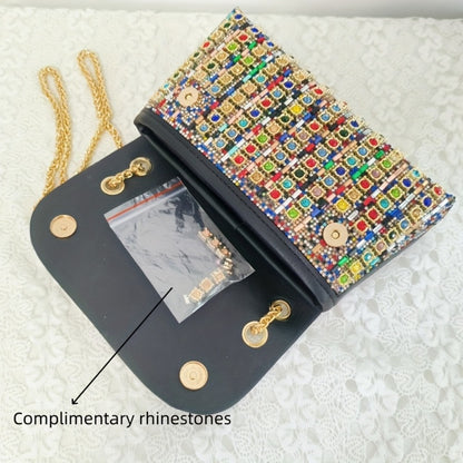 Women's Wallet – Large Capacity, Full Diamond Rhinestone Clutch Large | Bag Vero – detail view 9