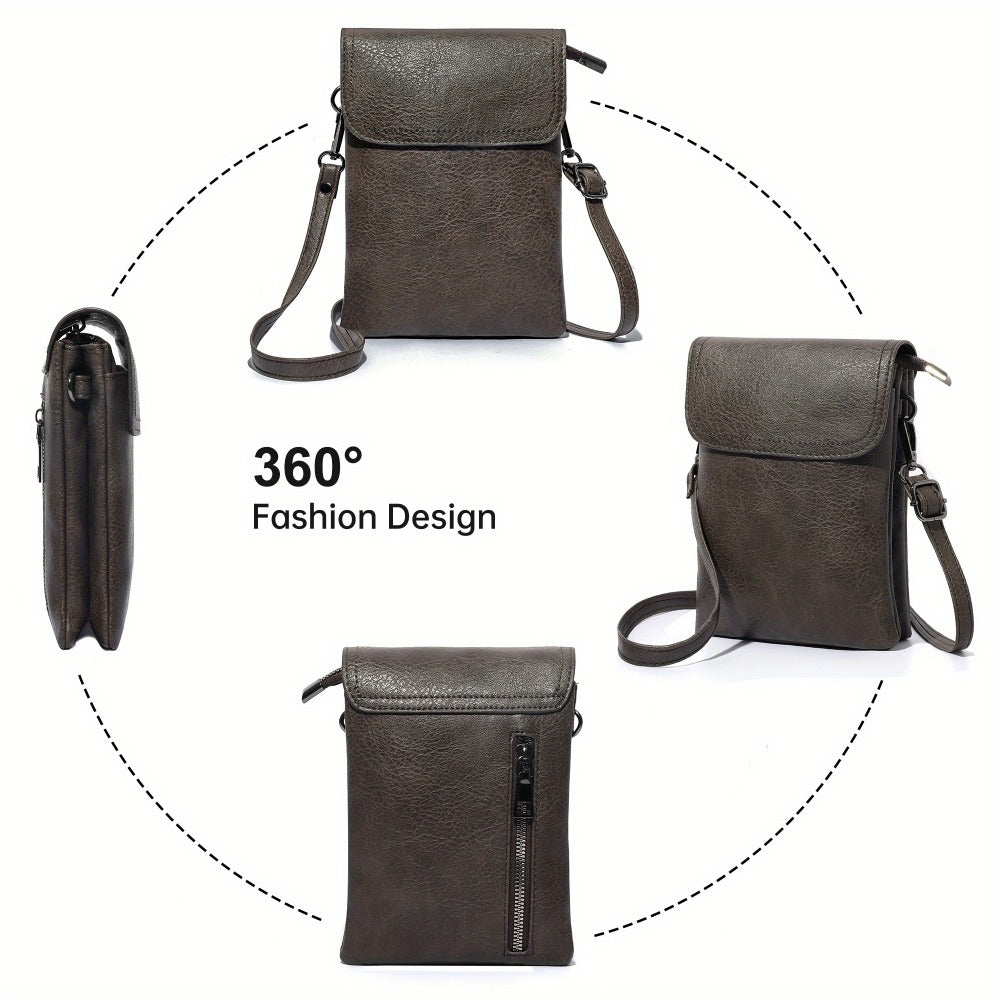 Crossbody Bag for Women – 7 Colors, PU Leather, Adjustable Strap | Bag Vero – detail view 18