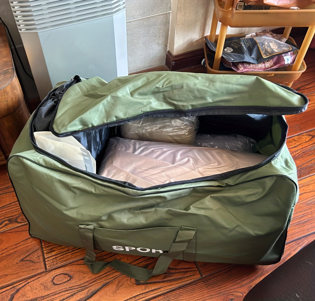 Foldable Wheeled Storage Bag, Travel Bag, Can Be Used for Travel And Studying Abroad to Pack Luggage, Luggage Bag Can Be Used for Moving Clothes And Blankets, Can Be Used for Travel And School