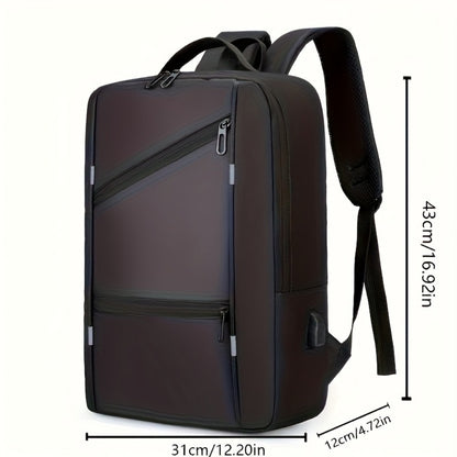Laptop Backpack – 15.6 Inch, USB Charging, Large Capacity, for Travel | Bag Vero – detail view 5