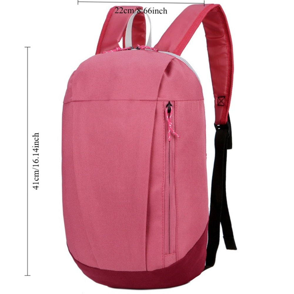 Lightweight And Foldable Casual Backpack Featuring Adjustable Straps, Spacious Interior, Sturdy Polyester Lining, Perfect for Outdoor Activities And Daily Use - Can Be Hand Washed, For Teenager