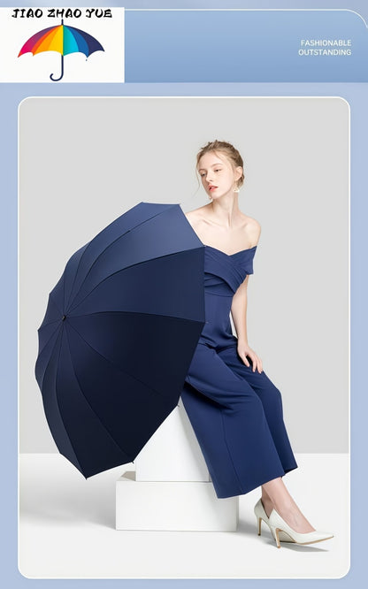 Travel Umbrella – Windproof, Foldable, Compact, for Travel & Work | Bag Vero – detail view 16