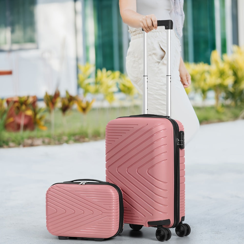 Luggage Set – 2-Piece, 20 Inch, Hardshell, for Travel & Work | Bag Vero – detail view 52
