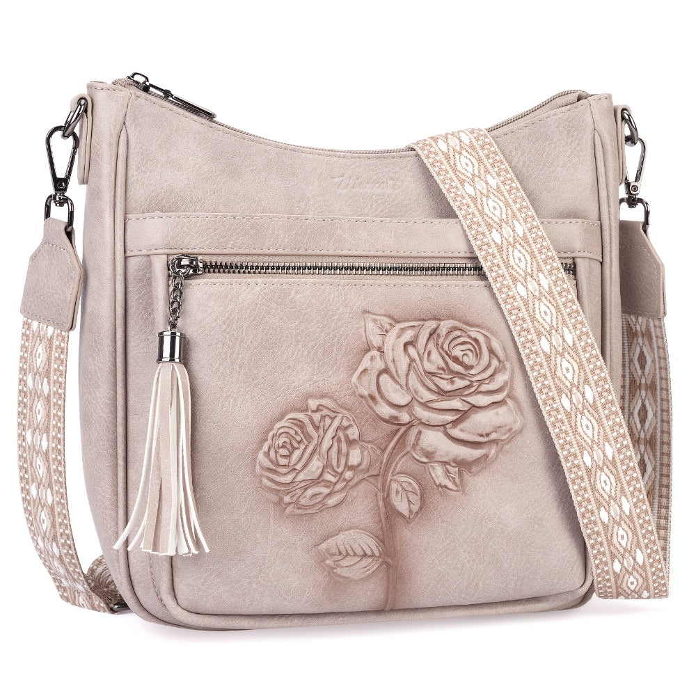 Crossbody Bag for Women – 7 Colors, Vegan Leather, Large Capacity, Adjustable Strap | Bag Vero – detail view 9