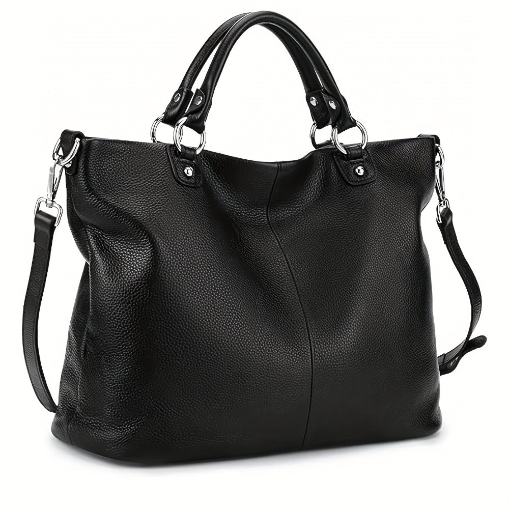 Spacious Handbag for Women - High-Quality PU, Chic Laptop Tote for Notebooks, Great for Everyday Work & Travel, an Excellent Present for Friends & Partners