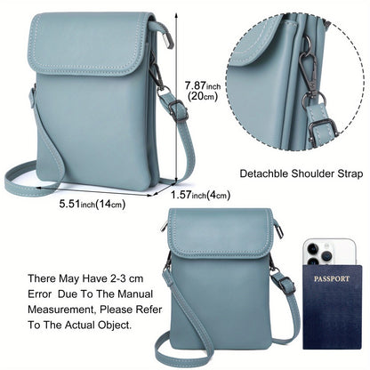 Crossbody Bag for Women – PU Leather, Adjustable Strap, Mini, for Travel | Bag Vero – detail view 19