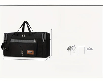 Large Capacity Foldable Portable Travel Bag Men's And Women's Long And Short Distance Travel Luggage Bag High Quality