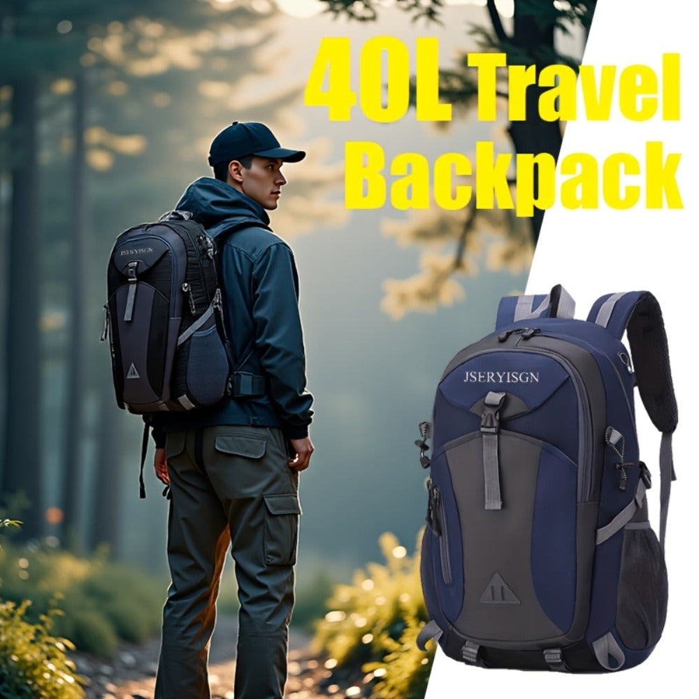 1pc 10.57gal Hiking Daypack Backpack Lightweight Computer Laptops Backpack for Men And Women Camping Climbing Outdoor Sport Large Capacity Traveling Halloween Black Friday Christmas Thanksgiving Gift Sport Fitness, Gym Bag