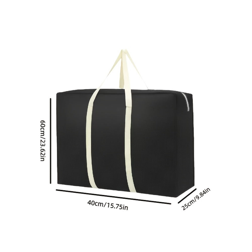 3pcs Oversized Moving Bag, Foldable And Durable Carry Bag, Ideal for Travel, Luggage Check-In, Wardrobe Organization, Packing And Storage