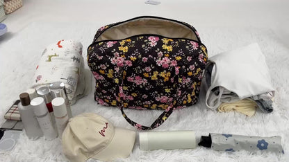 Travel Makeup Bag – Quilted, Trolley Sleeve, for Travel | Bag Vero – detail view 19