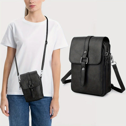 Crossbody Bag, Mini Shoulder Bag, Multifunctional Phone Pouch And Wallet Satchel for Outdoor Sports