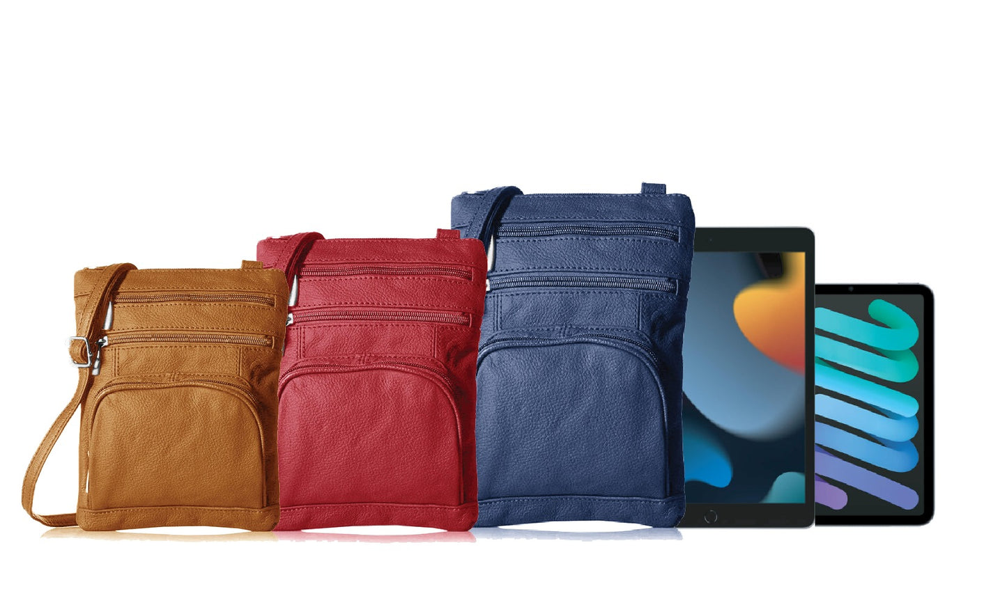 Women's Wallet – Genuine Leather, Multi Pocket, Adjustable Strap | Bag Vero – detail view 95