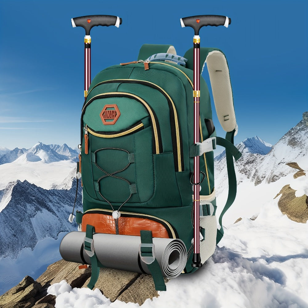 Chic Travel Backpack Suitable for Both Genders - Ideal for Work Commutes And Leisure Journeys, Featuring a USB Charging Port for Convenient Use While Traveling