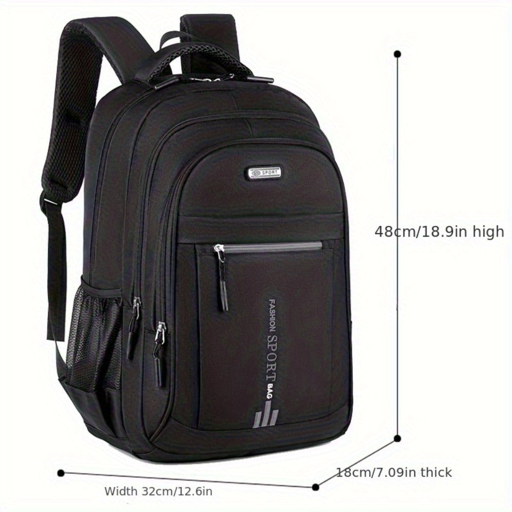 Men's Large Capacity Business Laptop Backpack, Travel and Sports Bag for Women