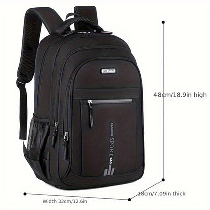 Men's Large Capacity Business Laptop Backpack, Travel and Sports Bag for Women