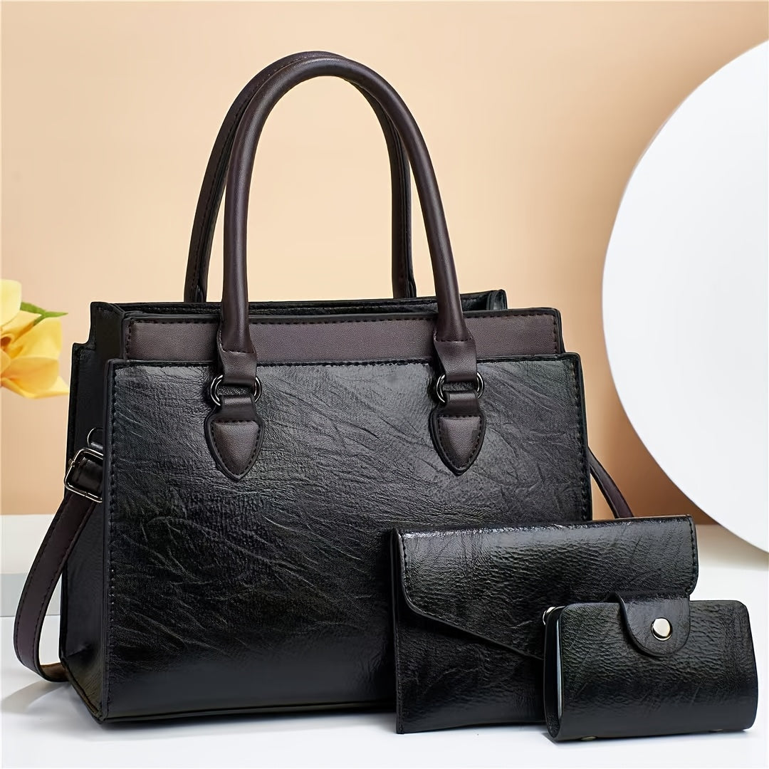 Women'S Tote Bag 2024 Autumn And Winter New Item Christmas European And American Fashion Shoulder Crossbody Bag Handbag