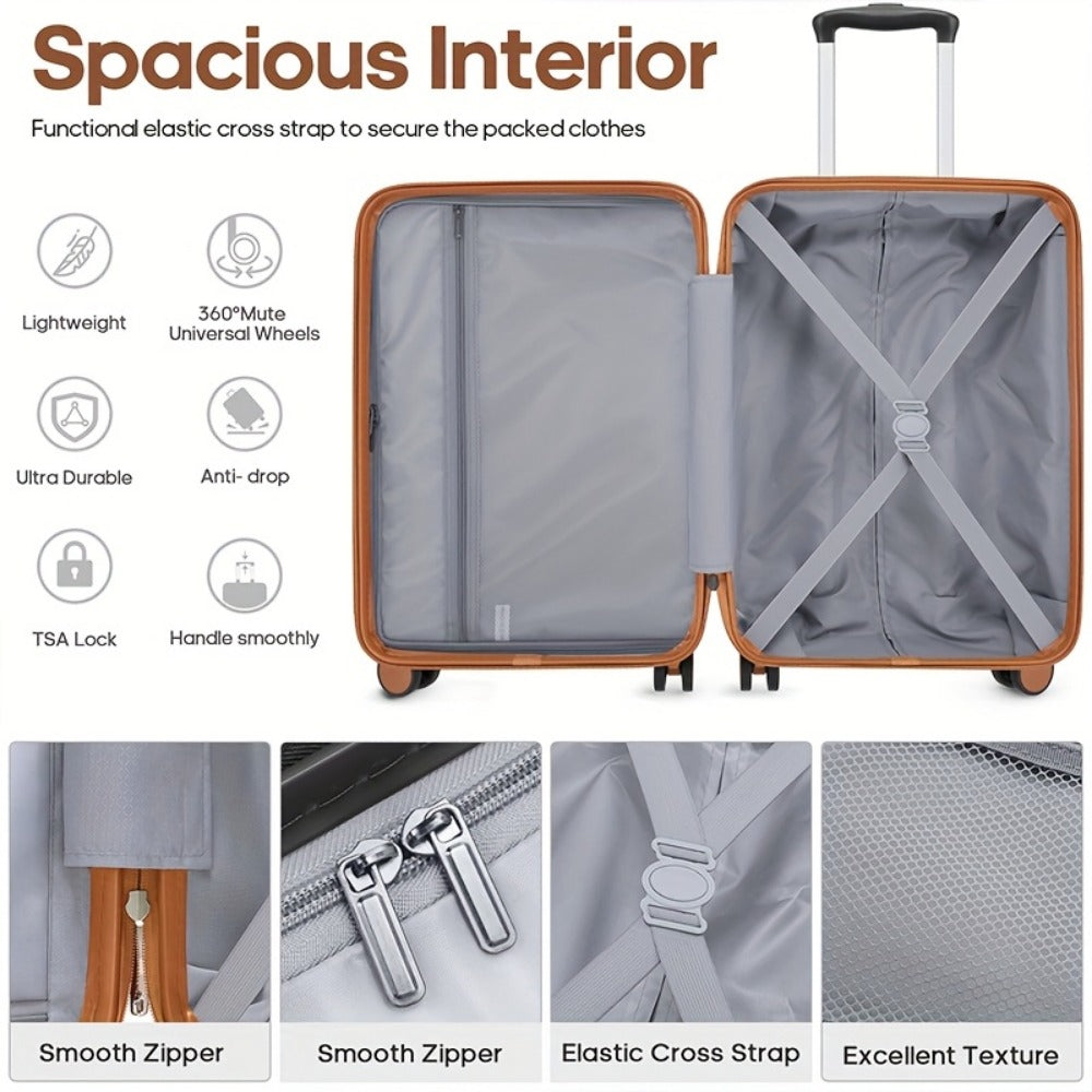 Travel Toiletry Bag – 3 Piece, 20 Inch, TSA Lock | Bag Vero – detail view 8