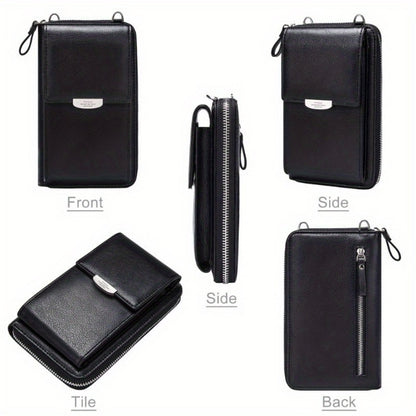 Women's Wallet – PU Leather, Adjustable Strap | Bag Vero – detail view 11