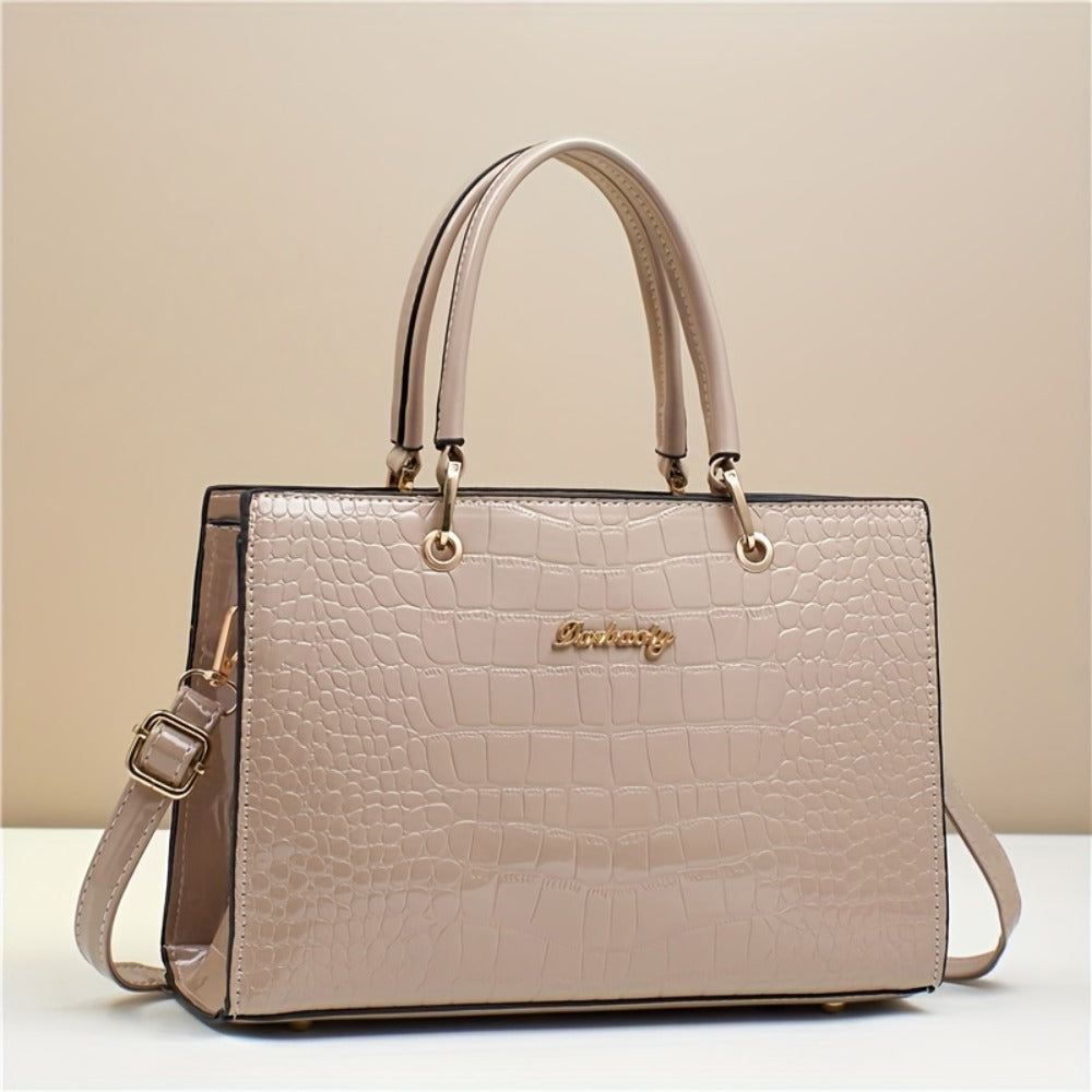 Women's Handbag 2025 New Korean Style Fashionable Textured Trendy Crossbody Shoulder Bag, Versatile and Simple Tote