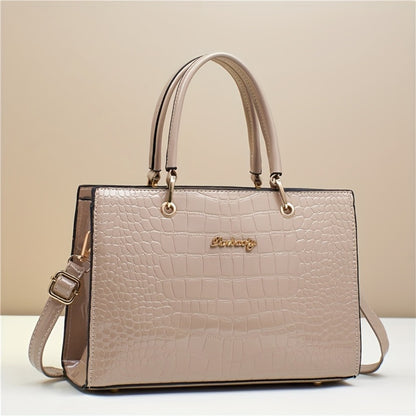 Women's Handbag 2025 New Korean Style Fashionable Textured Trendy Crossbody Shoulder Bag, Versatile and Simple Tote