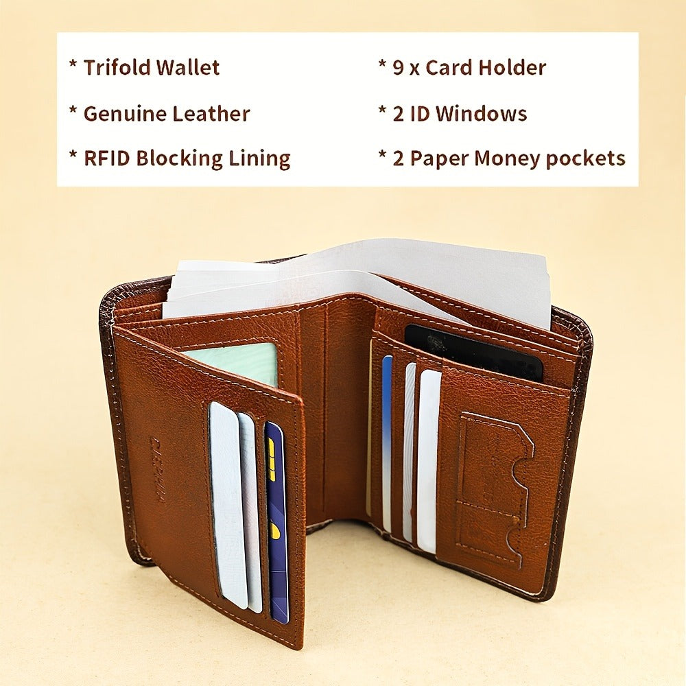 Men's Wallet – Genuine Leather, RFID Blocking | Bag Vero – detail view 18
