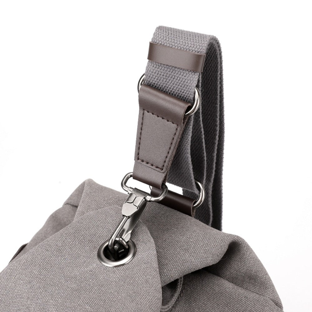 Canvas Shoulder Bag Handheld Fashion Men'S Shoulder Bag Motorcycle Bag Large Capacity Quality Men'S Bag Local Shipping 48 Hours Shipping