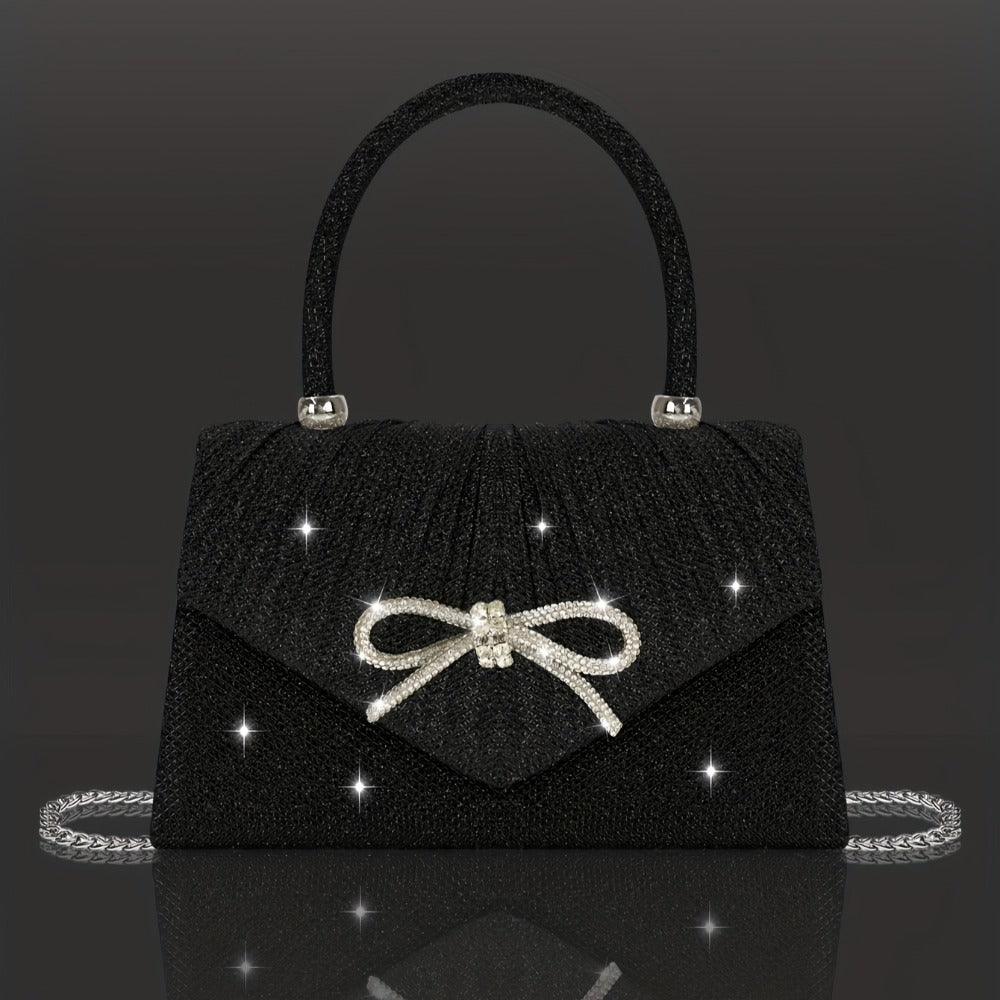 Women's Wallet – Sequin Clutch Rhinestone Jewelry Set | Bag Vero – detail view 11