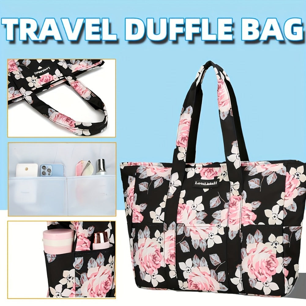 Gym Duffel Bag – for Travel, Sandproof Beach Large Zipper Pool | Bag Vero – detail view 11