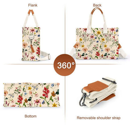 Tote Bag Purses Tote Bag for Women Large Capacity with Pockets, Large Capacity Multi-Pocket Shoulder Bag with Compartments, Work Bag for Women Large Capacity with Zipper, Multifunctional Tote Bag, Laptop Crossbody, Everyday Satchel, Teacher Bag, Gym