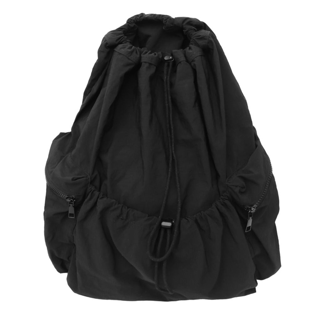Large Capacity Drawstring Multi-Pocket Backpack for Men And Women, Lightweight Folding Suitable for Shopping, Travel, Picnic