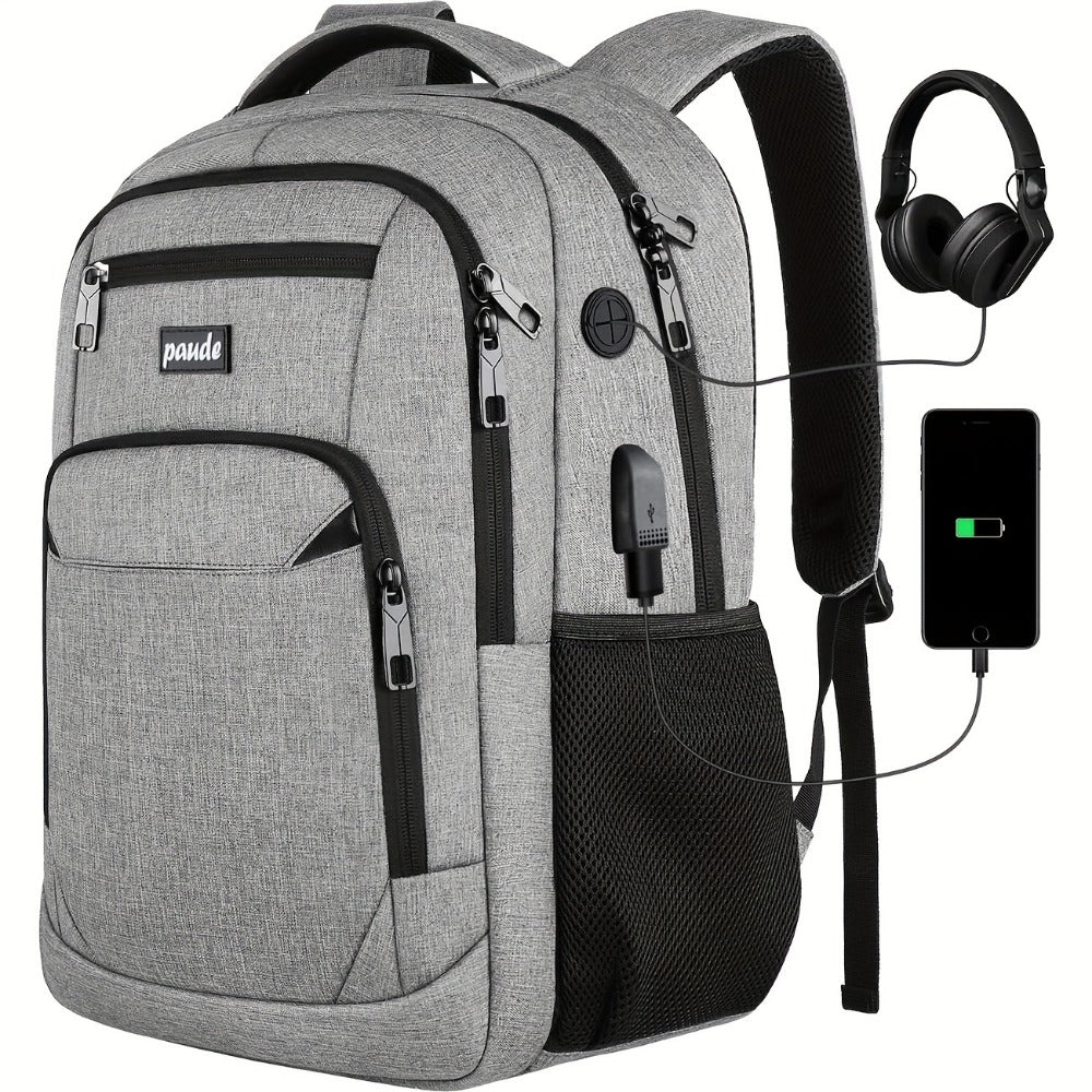 Laptop Backpack – 9 Colors, 15.6 Inch, USB Charging, for Travel & School | Bag Vero – detail view 19