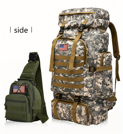 Travel Backpack – 80L, 80l Tactical Molle System Multi | Bag Vero – detail view 39