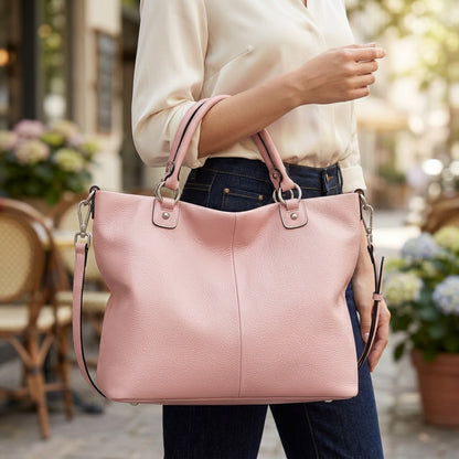 Women's Soft Handbags - Premium Handbags And Tote Bags with Adjustable Shoulder Straps, Spacious Work Bags And Daily Commuter Bags