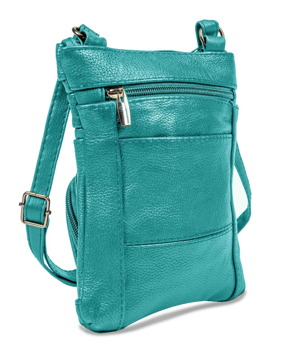 Women's Wallet – Genuine Leather, Multi Pocket, Adjustable Strap | Bag Vero – detail view 99