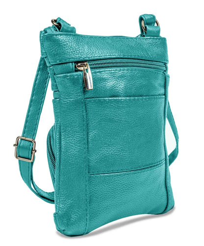 Women's Wallet – Genuine Leather, Multi Pocket, Adjustable Strap | Bag Vero – detail view 99