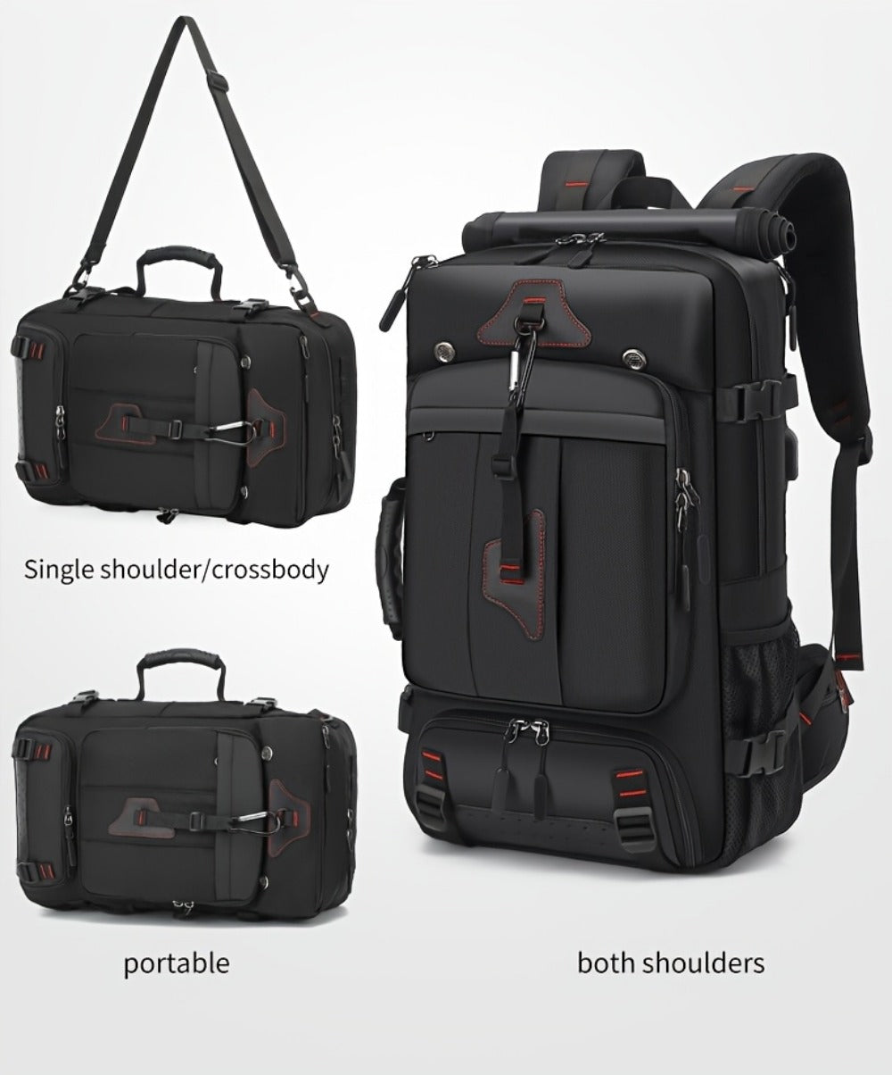 Laptop Backpack – 17 Inch, Convertible, Large Capacity, Expandable | Bag Vero – detail view 16