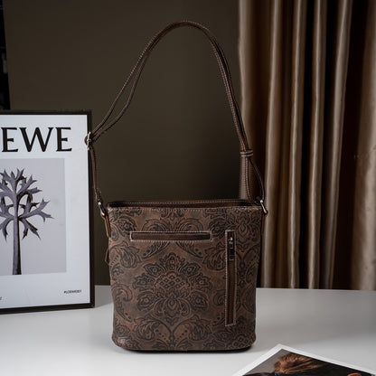 Western Style Women'S Fashion Tassel Crossbody Bag Handbag Women'S Wallet Rural Daily Use Shoulder Bag